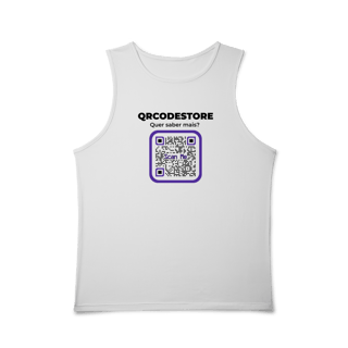 Nome do produto QRCodeStore - Regata Masc Sport Dry UV