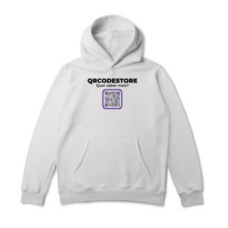 Nome do produto QRCodeStore - Moletom Prime Canguru