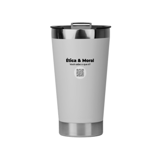 Nome do produto Ética & Moral - Copo Térmico