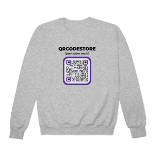 Nome do produto QRCodeStore -Moletom Prime Fechado