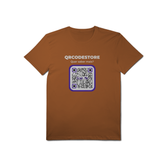 Nome do produto QRCodeStore - T-Shirt Pima