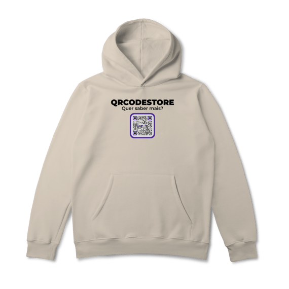 QRCodeStore - Moletom Prime Canguru