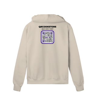 Nome do produto QRCodeStore - Moletom Prime Com Zíper