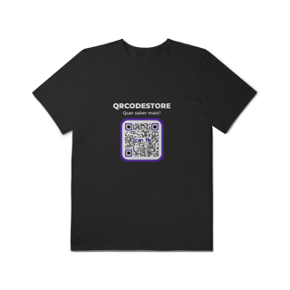Nome do produto QRCodeStore - T-Shirt Plus Size