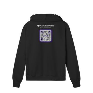 Nome do produto QRCodeStore - Moletom Prime Com Zíper