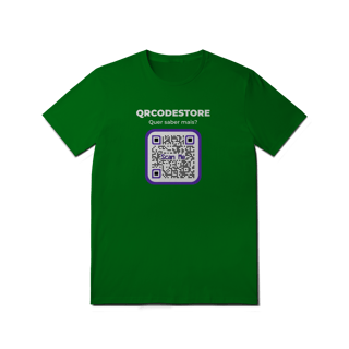 Nome do produto QRCodeStore - T-Shirt Quality