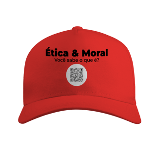 Nome do produto Ética & Moral - Boné Americano com Tela