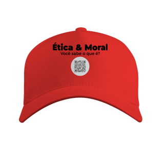 Nome do produto Ética & Moral - Boné Prime com tela