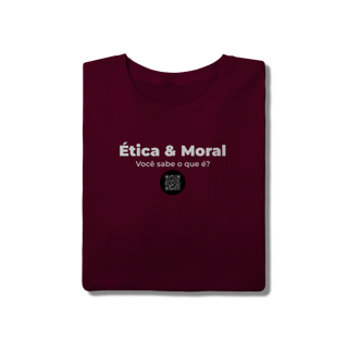 Nome do produto Ética & Moral - T-Shirt Quality