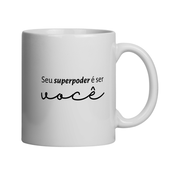 Caneca Porcelana Motivacional