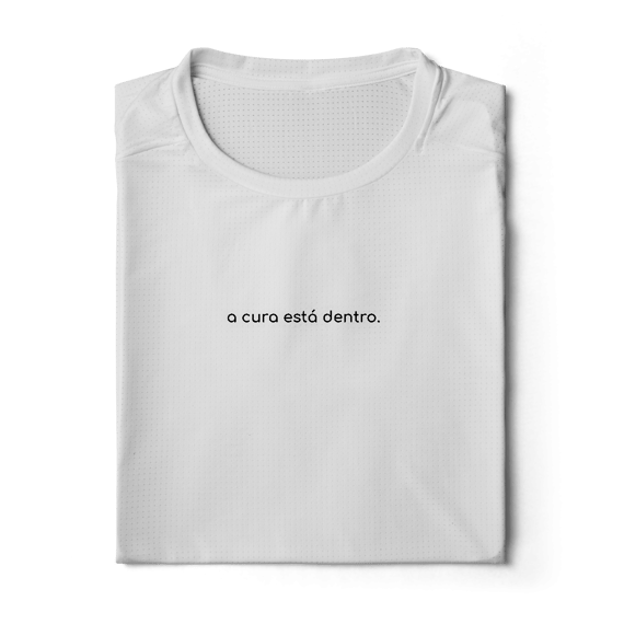 Camisa Manga Longa Dry UV A Cura Está Dentro