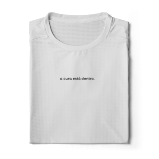 Nome do produto Camisa Manga Longa Dry UV A Cura Está Dentro