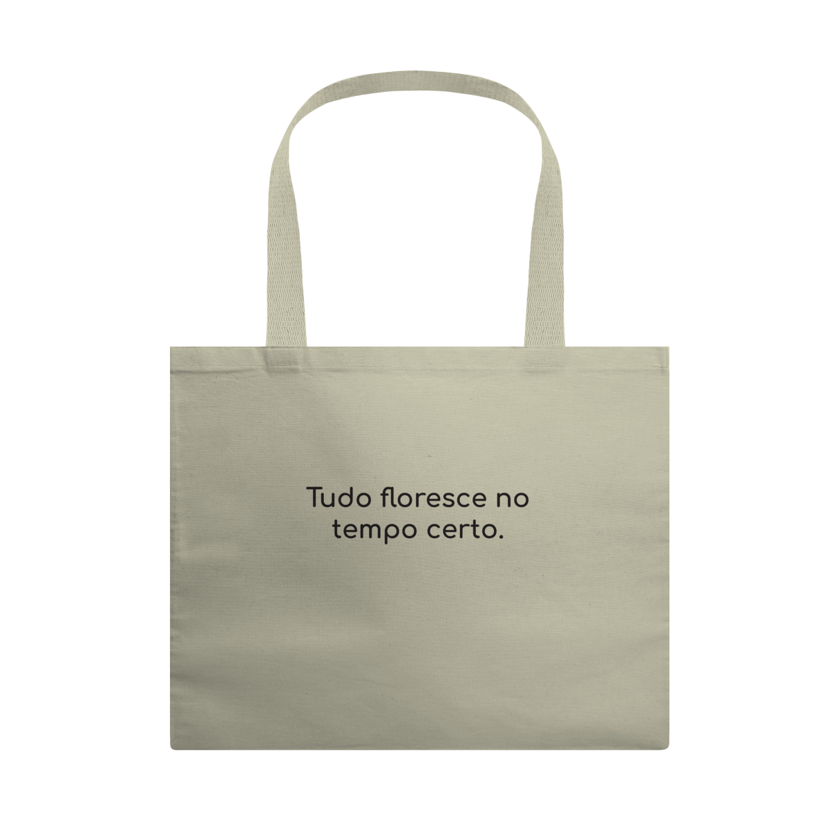 Nome do produto: Ecobag Autentica Tudo Floresce no Tempo