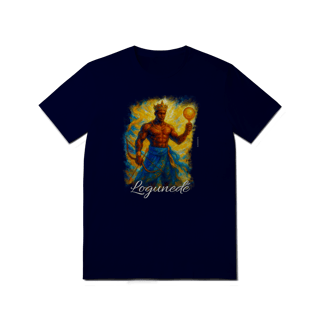 Nome do produtoCamiseta de Logunedé - Estampa Exclusiva