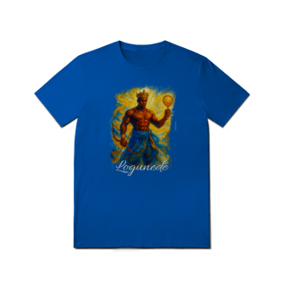 Nome do produtoCamiseta de Logunedé - Estampa Exclusiva
