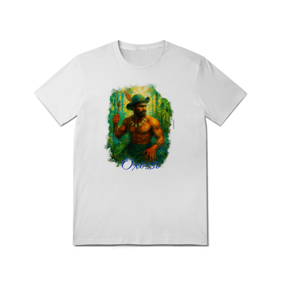 Camiseta de Oxóssi - Estampa Exclusiva