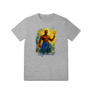 Nome do produtoCamiseta de Logunedé - Estampa Exclusiva