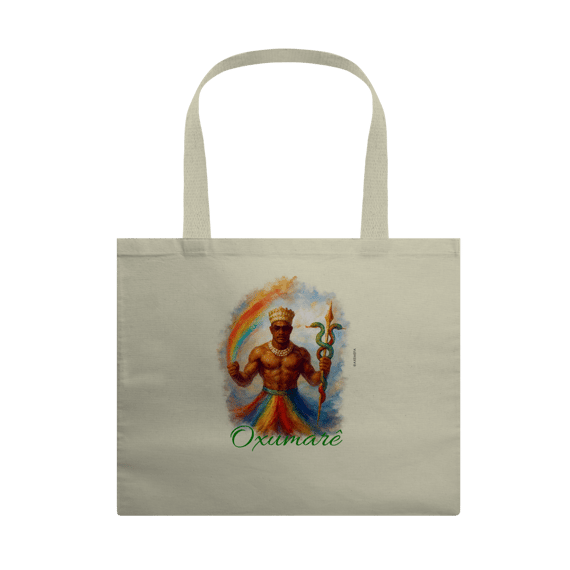 Ecobag Grande de Oxumarê – Estilo e Consciência Ambiental