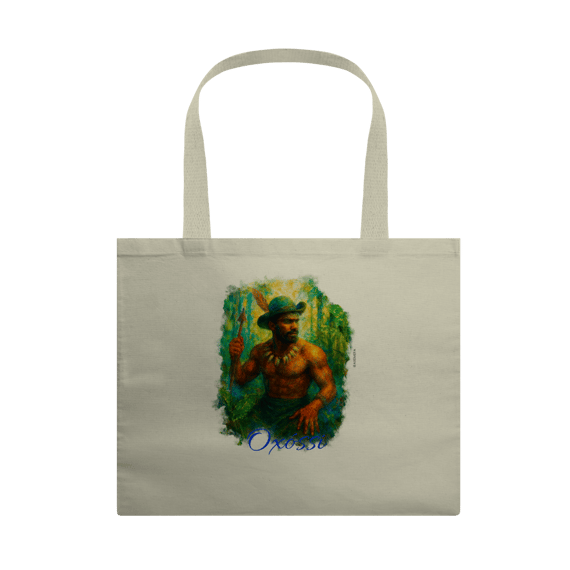 Ecobag Grande de Oxóssi – Estilo e Consciência Ambiental