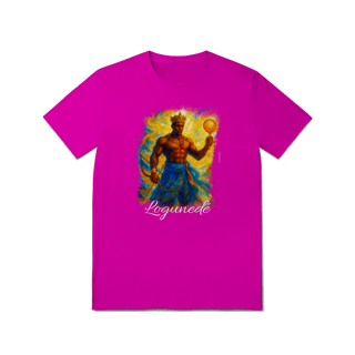 Nome do produtoCamiseta de Logunedé - Estampa Exclusiva