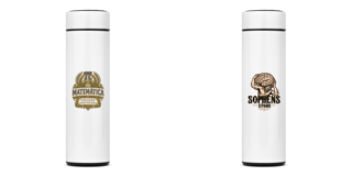 Nome do produtoGarrafa Térmica 400ml - Matemática