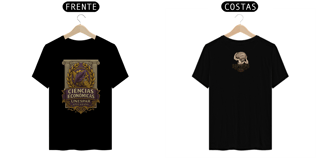 Camiseta T-Shirt Prime Masculino Preta Premium - Ciências Econômicas: O Estrategista do Mercado