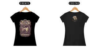 Camiseta Baby Long Prime Feminino - Turismo e Negócios: A Exploradora de Oportunidades