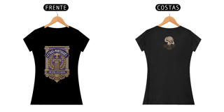 Camiseta Baby Long Prime Feminino - Letras Português: A Guardiã da Palavra