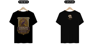 Camiseta T-Shirt Quality Masculino - Ciências Econômicas: O Estrategista do Mercado