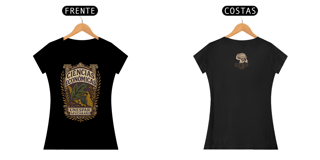 Camiseta Baby Long Quality Feminino - Ciências Econômicas: A Estrategista do Mercado