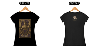 Camiseta Baby Long Quality Feminino - Direito: A Voz da Justiça
