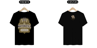 Camiseta T-Shirt Quality Masculino - Matemática: O Arquiteto da Lógica