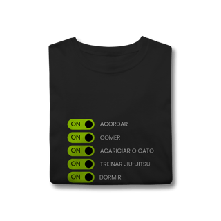 Nome do produto Camiseta Checklist Jiujiteiro