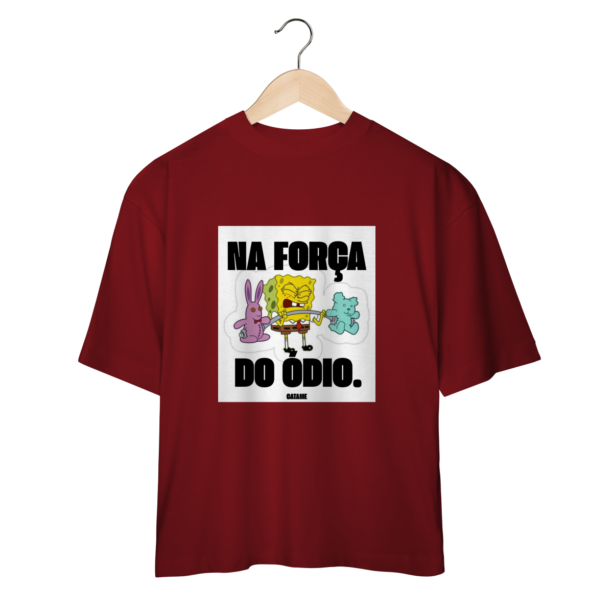 Nome do produto: Oversized - Na força do ódio - Bob Esponja