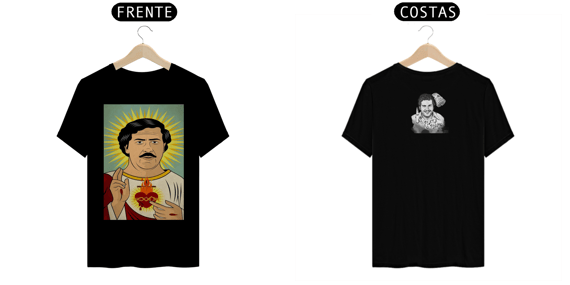 CAMISETA PRETA PREMIUM PLATA O PLUMO