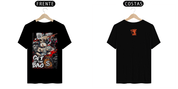 camiseta premium preta zona hostil 21