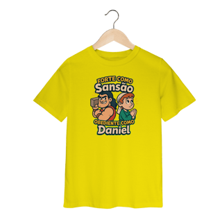 Nome do produto Infantil Forte como sansão, obediente como Daniel