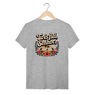 Nome do produto T-shirt Tu és fiel Senhor - HC 535