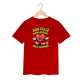 Nome do produto Infantil Sou feliz com Jesus meu Senhor