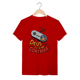 Nome do produto T-shirt Deus está no controle