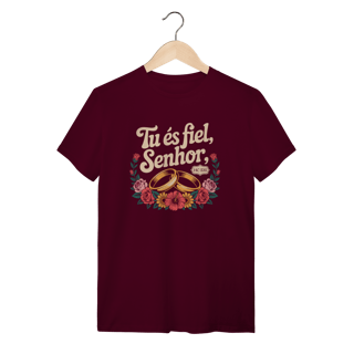 Nome do produto T-shirt Tu és fiel Senhor - HC 535