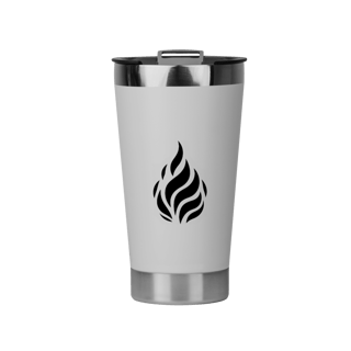Copo Térmico Minimalista – O Legado do Fogo