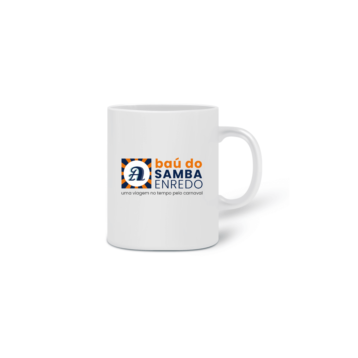 Nome do produto: Caneca Baú do Samba Enredo