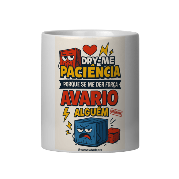 Caneca “Dry-me Paciência”