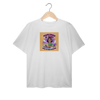 Nome do produto  T-Shirt Plus Size - Rainha do Prazo Impossível 