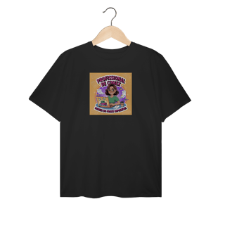  T-Shirt Plus Size - Rainha do Prazo Impossível 