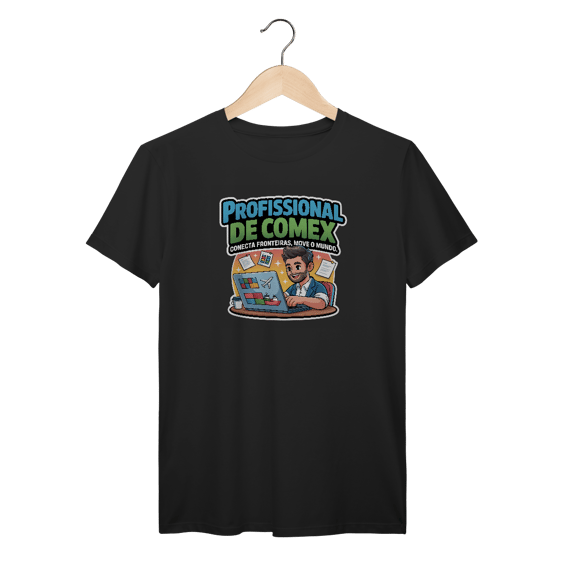 T-Shirt - Conecta Fronteiras, Move o Mundo