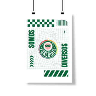 Nome do produto Poster - Somos Diversos