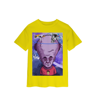 Nome do produto Camisa Estampada INFANTIL – Caricatura Exclusiva | VOU DESENHAR VOCÊ