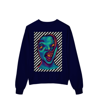 Nome do produto Moletom Estampado Fechado – Caricatura Exclusiva | VOU DESENHAR VOCÊ